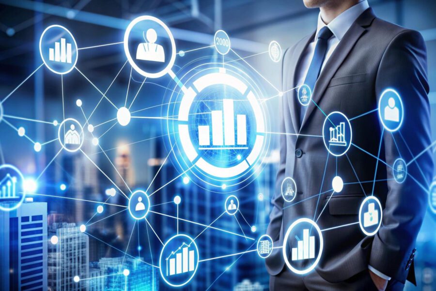 Business team strategy meeting